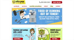Desktop Screenshot of officepeeps.com